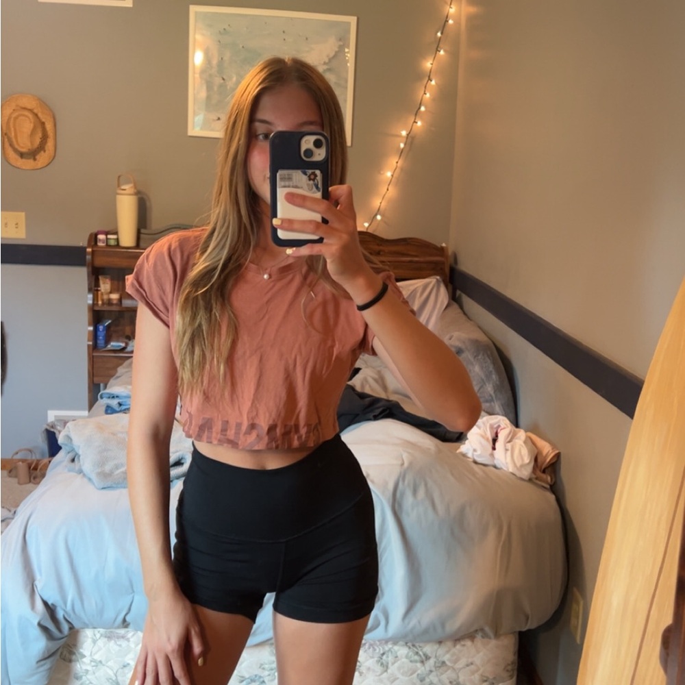 Gymshark Terracotta Crop Top